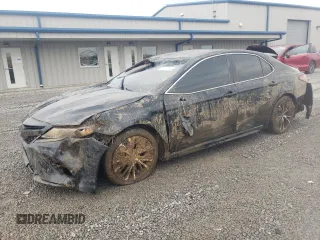 2018 Toyota Camry LE with VIN 4T1B11HK7JU674332, listed as a Copart auction lot 51617065 with 11,254 mi miles and Salvage title. Bid and sale history available at DreamBid. Image 1.