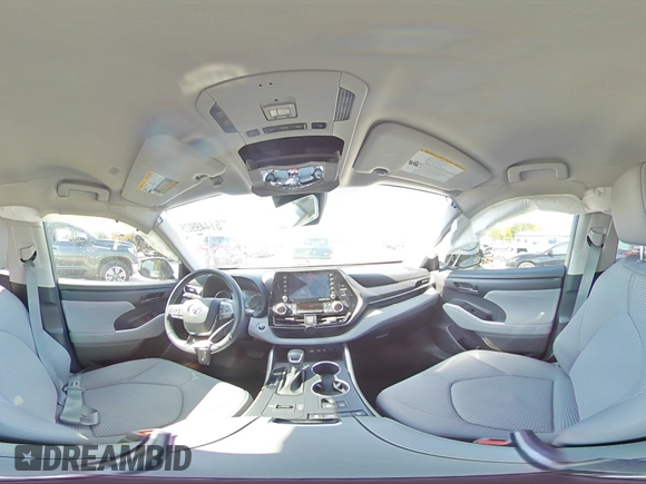 2021 Toyota Highlander L with VIN 5TDZZRAH5MS054628, listed as a Copart auction lot 51449925 with Not provided miles and Salvage title. Bid and sale history available at DreamBid. Image 15.