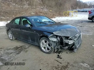 2018 Audi A4 Premium with VIN WAUDNAF46JA143840, listed as a Copart auction lot 45106615 with 0 mi miles and Salvage Title. Bid and sale history available at carsss.com. Image 13.