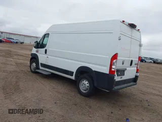 2021 Ram ProMaster Cargo with VIN 3C6LRVBG4ME542149, listed as a IAAI auction lot 41593841 with 70,022 mi miles. Bid and sale history available at carsss.com. Image 3.