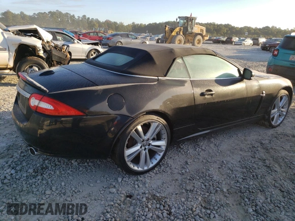 2011 Jaguar XK with VIN SAJWA4GB9BLB39359, listed as a Copart auction lot 77218644 with 0 mi miles and Clean Title. Bid and sale history available at carsss.com. Image 3.