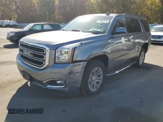 2019 GMC Yukon SLE with VIN 1GKS2AKC4KR334387, listed as a Copart auction lot 77267774 with 62,821 mi miles and Salvage Title. Bid and sale history available at carsss.com. Image 1.