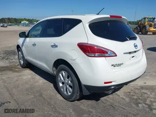 2014 Nissan Murano SL with VIN JN8AZ1MU8EW401981, listed as a IAAI auction lot 41997110 with 139,633 mi miles. Bid and sale history available at carsss.com. Image 3.