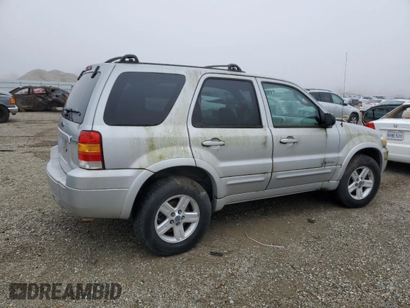 2005 Ford Escape Hybrid with VIN 1FMCU95HX5KC07541, listed as a Copart auction lot 84209534 with 187,074 mi miles and Clean title. Bid and sale history available at DreamBid. Image 3.