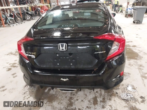 2021 Honda Civic Sedan Sport with VIN 2HGFC2F85MH544877, listed as a IAAI auction lot 41933080 with 65,652 mi miles. Bid and sale history available at carsss.com. Image 16.