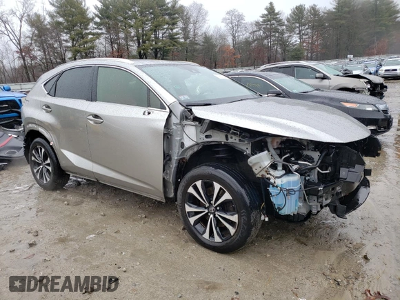 2020 Lexus NX 300 F Sport with VIN JTJSARDZ2L2222242, listed as a Copart auction lot 59493045 with 134,746 mi miles and Non repairable. Bid and sale history available at DreamBid. Image 4.