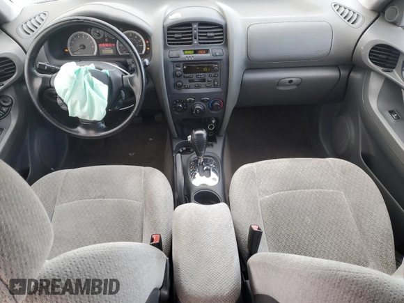2005 Hyundai Santa Fe GLS with VIN KM8SC13D25U885124, listed as a Copart auction lot 82380954 with 139,606 mi miles and Clean Title. Bid and sale history available at DreamBid. Image 8.