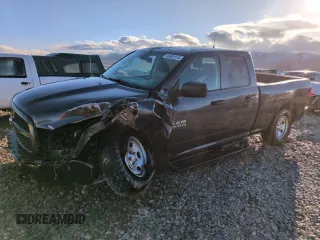 2018 Ram 1500 Express with VIN 1C6RR7FT1JS333411, listed as a Copart auction lot 46681515 with 138,853 mi miles and Salvage Title. Bid and sale history available at carsss.com. Image 1.