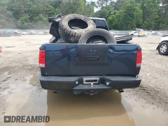 2006 Nissan Titan XE with VIN 1N6BA07A26N573818, listed as a Copart auction lot 55362945 with Not provided miles and Salvage title. Bid and sale history available at DreamBid. Image 6.