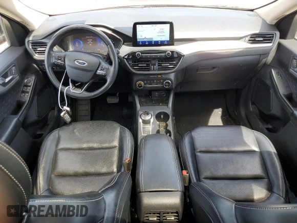 2020 Ford Escape SE Sport Hybrid with VIN 1FMCU0BZ6LUC54396, listed as a Copart auction lot 56566285 with 70,254 mi miles and Salvage title. Bid and sale history available at DreamBid. Image 8.