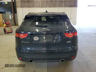 2017 Jaguar F-Pace 35t Premium with VIN SADCJ2BV5HA097625, listed as a Copart auction lot 52091325 with 88,614 mi miles and Salvage Title. Bid and sale history available at DreamBid. Image 6.