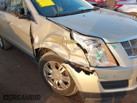2011 Cadillac SRX Luxury Collection with VIN 3GYFNAEY5BS612796, listed as a IAAI auction lot 41195405 with 107,007 mi miles. Bid and sale history available at carsss.com. Image 6.