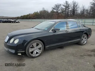2007 Bentley Flying Spur with VIN SCBBR93W778040920, listed as a Copart auction lot 48711225 with 100,528 mi miles and Salvage Title. Bid and sale history available at DreamBid. Image 1.