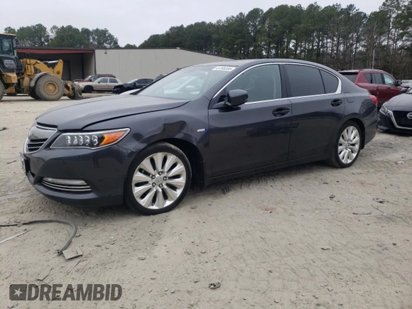 2016 Acura RLX Hybrid Advance z VIN JH4KC2F96GC000285, wystawiony jako Copart lot #47346385 z przebiegiem 105 778 mil mil oraz Szkoda całkowita • Salvage title. Historia ofert i sprzedaży dostępna na DreamBid. Obrazek 1.