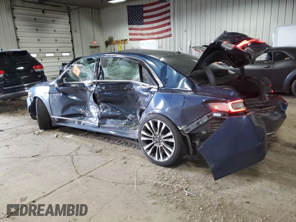 2017 Lincoln Continental Reserve z VIN 1LN6L9NC3H5623731, wystawiony jako Copart lot #52857205 z przebiegiem 68 845 mil mil oraz Nie do naprawy • Non repairable. Historia ofert i sprzedaży dostępna na DreamBid. Obrazek 2.