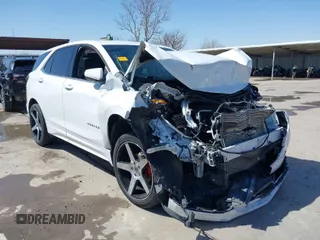 2019 Chevrolet Equinox LT with VIN 2GNAXUEV9K6240368, listed as a IAAI auction lot 41703195 with 93,618 mi miles. Bid and sale history available at carsss.com. Image 1.