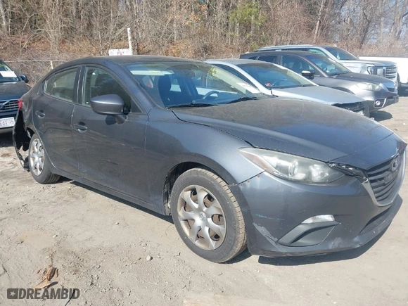 2014 Mazda Mazda3 i Sport with VIN JM1BM1U71E1135032, listed as a IAAI auction lot 41787985 with 222,981 mi miles. Bid and sale history available at carsss.com. Image 1.