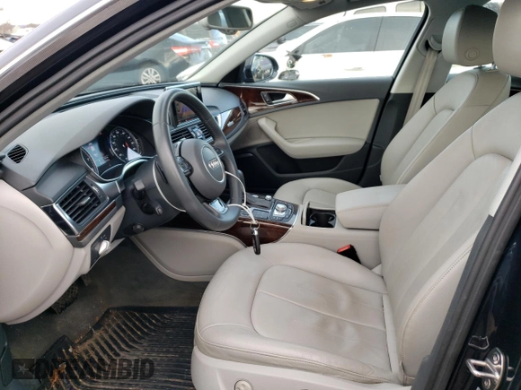 2016 Audi A6 3.0T Premium Plus with VIN WAUFGAFCXGN160524, listed as a Copart auction lot 40985503 with 47,575 mi miles. Bid and sale history available at carsss.com. Image 7.