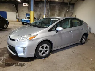 2014 Toyota Prius Four z VIN JTDKN3DU6E1786977, wystawiony jako Copart lot #57287905 z przebiegiem 80 373 mil mil oraz Szkoda całkowita • Salvage title. Historia ofert i sprzedaży dostępna na DreamBid. Obrazek 1.