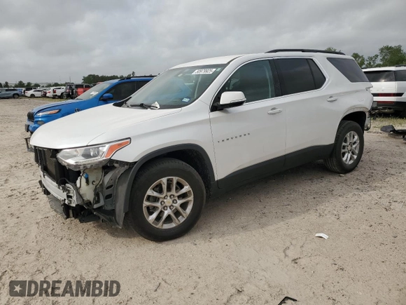 2020 Chevrolet Traverse LT Cloth with VIN 1GNERGKW5LJ201095, listed as a Copart auction lot 50979925 with 68,258 mi miles and Salvage Title. Bid and sale history available at carsss.com. Image 1.