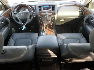 2019 Nissan Armada Platinum with VIN JN8AY2NF3K9350845, listed as a Copart auction lot 47219855 with 64,743 mi miles and Salvage title. Bid and sale history available at DreamBid. Image 8.