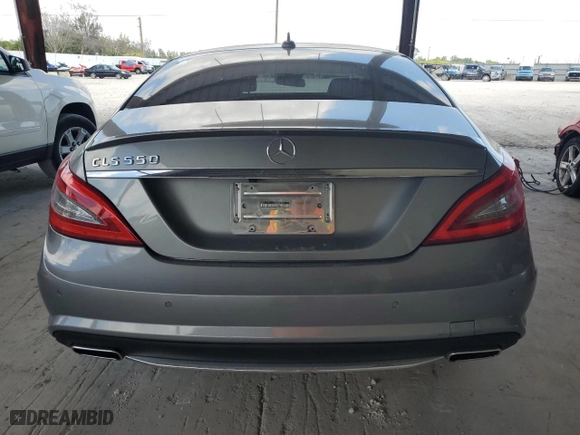 2012 Mercedes-Benz CLS-Class CLS 550 with VIN WDDLJ7DB6CA052025, listed as a Copart auction lot 52854155 with 0 mi miles and Non Repairable. Bid and sale history available at carsss.com. Image 6.