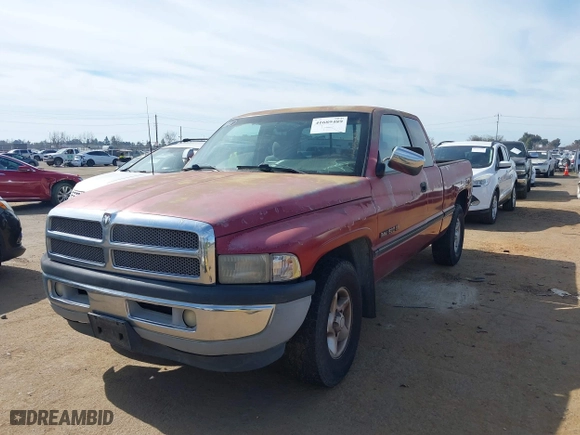 1996 Dodge Ram 1500 with VIN 1B7HC13Z8TJ139978, listed as a IAAI auction lot 41689489 with 211,671 mi miles. Bid and sale history available at carsss.com. Image 2.