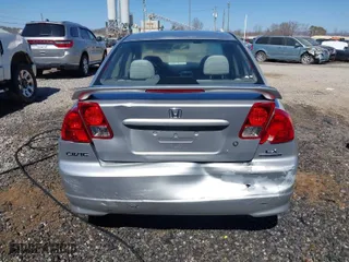 2005 Honda Civic Sdn LX with VIN 2HGES165X5H616026, listed as a IAAI auction lot 41733041 with 201,911 mi miles. Bid and sale history available at carsss.com. Image 16.