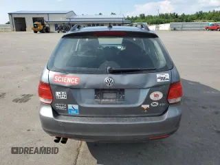 2014 Volkswagen Jetta SportWagen TDI w/Sunroof & Nav with VIN 3VWPL7AJ2EM624468, listed as a Copart auction lot 64818484 with 120,346 mi miles and Salvage Title. Bid and sale history available at carsss.com. Image 6.