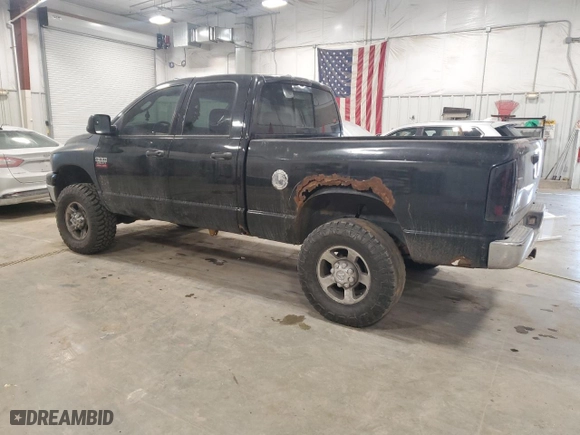 2007 Dodge Ram 2500 Laramie with VIN 1D7KS28AX7J608565, listed as a Copart auction lot 44986295 with 152,876 mi miles and Clean Title. Bid and sale history available at carsss.com. Image 2.