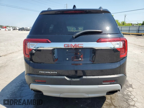 2022 GMC Acadia SLT with VIN 1GKKNML42NZ146603, listed as a Copart auction lot 54848185 with 64,767 mi miles and Salvage Title. Bid and sale history available at carsss.com. Image 6.
