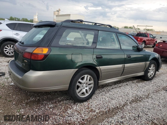 2003 Subaru Legacy Outback with VIN 4S3BH675437644747, listed as a Copart auction lot 54227905 with 199,281 mi miles and Salvage title. Bid and sale history available at DreamBid. Image 3.