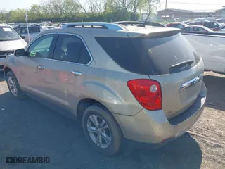 2013 Chevrolet Equinox LTZ with VIN 1GNFLGEK2DZ127345, listed as a IAAI auction lot 42057044 with 193,549 mi miles. Bid and sale history available at carsss.com. Image 3.