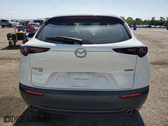 2024 Mazda CX-30 S with VIN 3MVDMBAMXRM680355, listed as a Copart auction lot 61815355 with 9,576 mi miles and Salvage title. Bid and sale history available at DreamBid. Image 6.