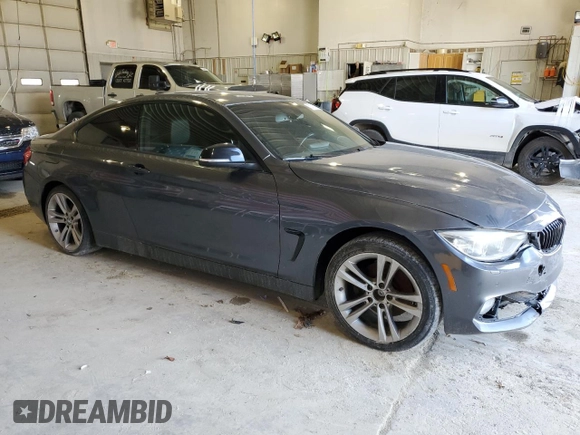 2014 BMW 4 Series 428i xDrive with VIN WBA3N5C59EF716268, listed as a Copart auction lot 52715315 with 140,469 mi miles and Clean Title. Bid and sale history available at carsss.com. Image 4.