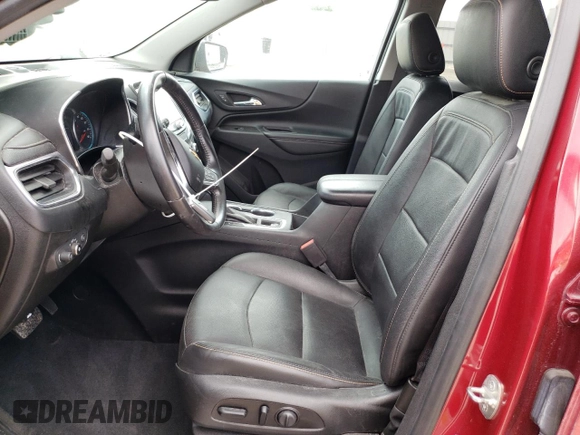 2021 Chevrolet Equinox Premier with VIN 2GNAXNEV4M6141868, listed as a Copart auction lot 58905505 with 98,330 mi miles and Non repairable. Bid and sale history available at DreamBid. Image 7.