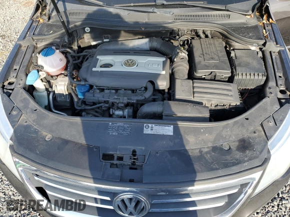 2010 Volkswagen CC Luxury with VIN WVWHL7AN5AE528229, listed as a Copart auction lot 74312554 with Not provided miles and Salvage title. Bid and sale history available at DreamBid. Image 11.