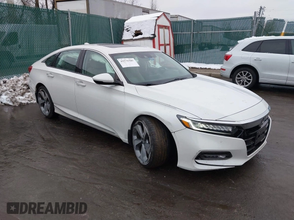 2019 Honda Accord Touring z VIN 1HGCV2F97KA014542, wystawiony jako IAAI lot #41570589 z przebiegiem 82 546 mil mil oraz . Historia ofert i sprzedaży dostępna na DreamBid. Obrazek 1.