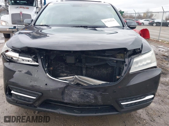 2014 Acura MDX Advance with VIN 5FRYD4H88EB006239, listed as a IAAI auction lot 41704214 with 165,251 mi miles and . Bid and sale history available at carsss.com. Image 6.