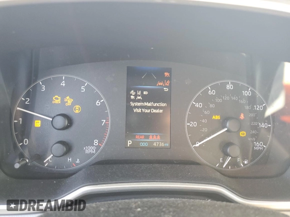 2024 Toyota Corolla Hatchback SE with VIN JTND4MBE5R3221588, listed as a Copart auction lot 55447094 with 4,736 mi miles and Salvage Title. Bid and sale history available at carsss.com. Image 9.