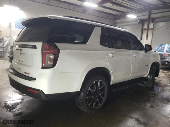 2023 Chevrolet Tahoe RST with VIN 1GNSKRKD9PR557106, listed as a Copart auction lot 89154225 with 8,197 mi miles and Salvage Title. Bid and sale history available at carsss.com. Image 3.