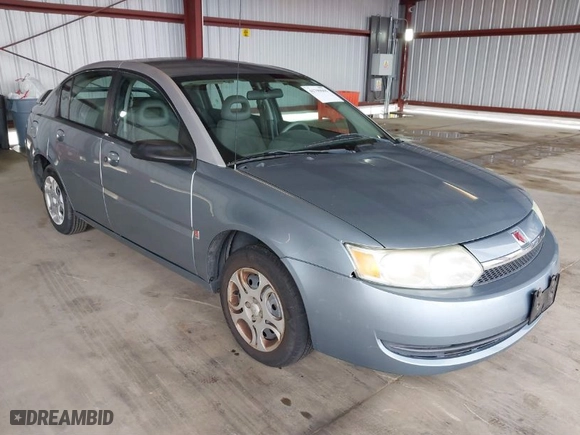 2003 Saturn ION with VIN 1G8AJ52F23Z127374, listed as a IAAI auction lot 41799065 with 159,014 mi miles. Bid and sale history available at carsss.com. Image 1.