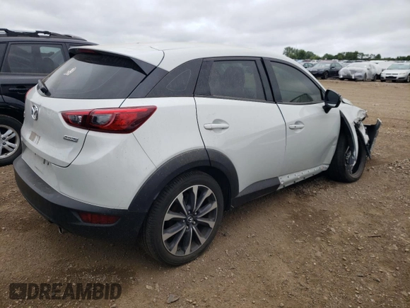 2019 Mazda CX-3 Touring with VIN JM1DKFC75K0430357, listed as a Copart auction lot 66206334 with 22,684 mi miles and Salvage Title. Bid and sale history available at DreamBid. Image 3.