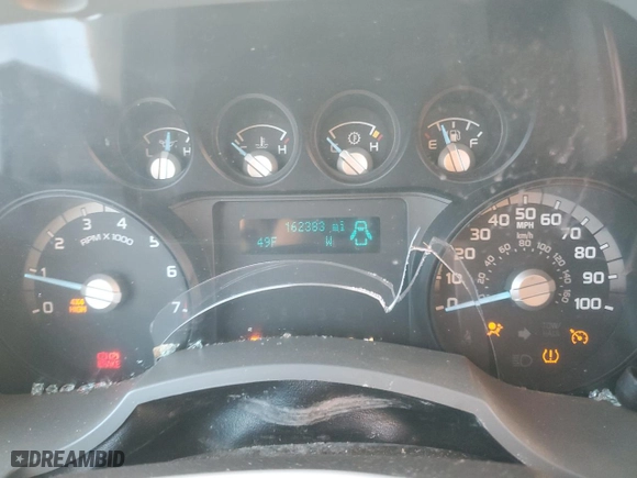 2011 Ford Super Duty F-250 SRW XL with VIN 1FT7W2B68BEB27949, listed as a Copart auction lot 88403265 with 162,383 mi miles and Salvage Title. Bid and sale history available at carsss.com. Image 9.