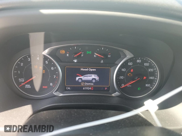 2021 GMC Acadia SLT with VIN 1GKKNMLS1MZ223152, listed as a Copart auction lot 52554665 with 61,924 mi miles and Salvage title. Bid and sale history available at DreamBid. Image 9.