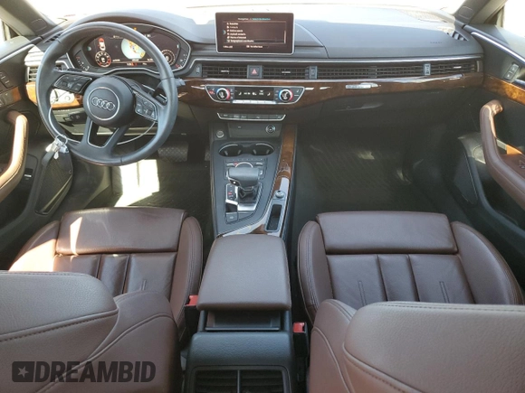 2018 Audi A5 Sportback Prestige with VIN WAUFNCF5XJA066581, listed as a Copart auction lot 72755433 with 68,138 mi miles. Bid and sale history available at carsss.com. Image 8.