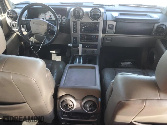 2003 Hummer H2 with VIN 5GRGN23U33H114427, listed as a Copart auction lot 76528834 with 133,571 mi miles and Salvage Title. Bid and sale history available at carsss.com. Image 8.