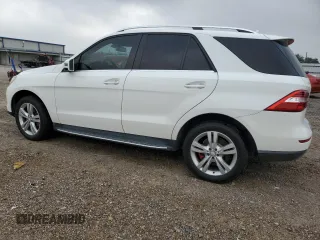 2015 Mercedes-Benz M ML 350 with VIN 4JGDA5JB7FA529231, listed as a Copart auction lot 51463655 with 91,206 mi miles and Salvage Title. Bid and sale history available at carsss.com. Image 2.