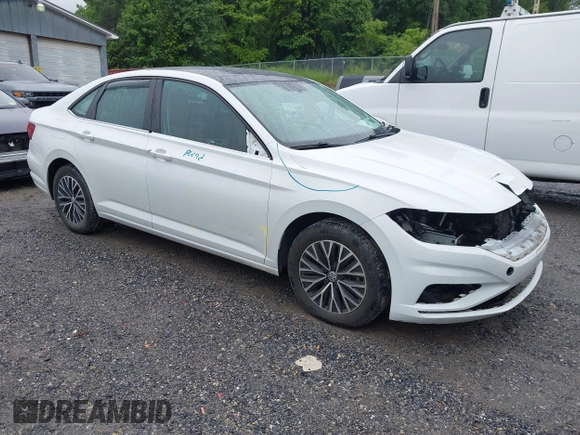 2019 Volkswagen Jetta S with VIN 3VWC57BU1KM084270, listed as a IAAI auction lot 42351806 with 72,370 mi miles and . Bid and sale history available at DreamBid. Image 1.