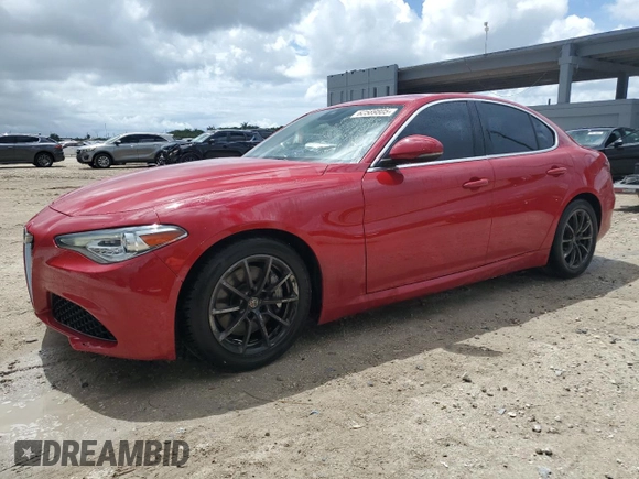 2020 Alfa Romeo Giulia z VIN ZARFAMAN0L7631101, wystawiony jako Copart lot #62569805 z przebiegiem 27 223 mil mil oraz Czysty tytuł • Clean title. Historia ofert i sprzedaży dostępna na DreamBid. Obrazek 1.